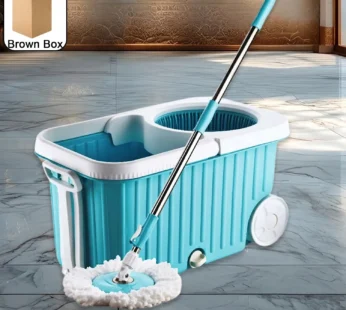 Spin Mop – 360° Rotating Stainless Steel Spinner for Deep Cleaning