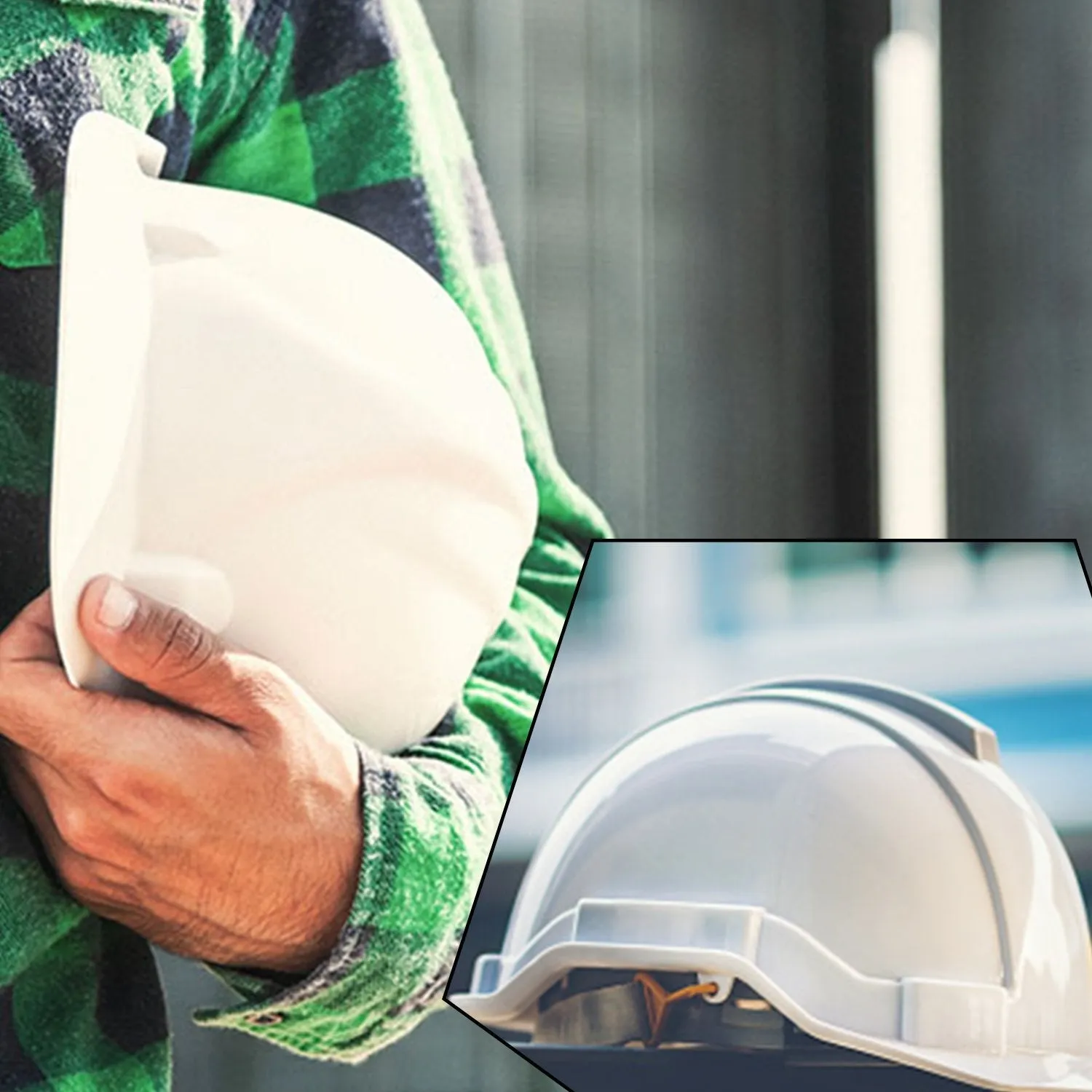 Construction Safety Helmet – Anti-Smashing Head Protection | Velvet Wheels - Detailed Feature View 5