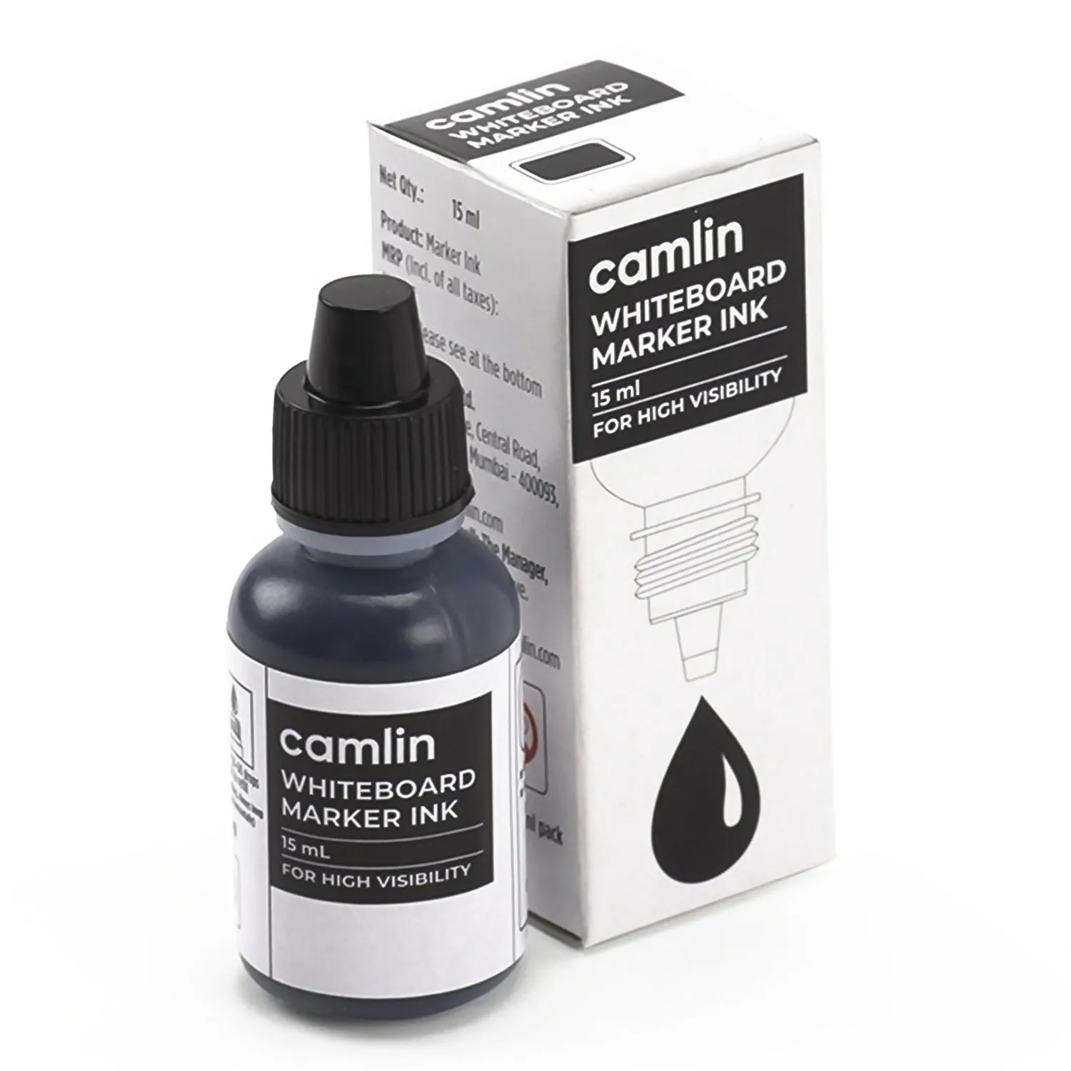 Whiteboard Marker Ink – 15ml High Visibility Refilling Solution - Detailed Feature View 4