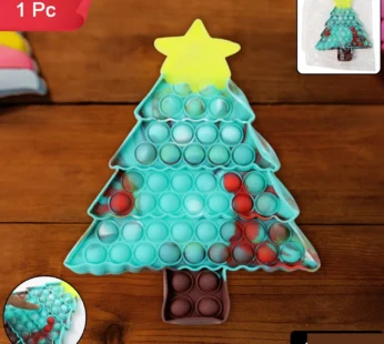Silicone Pop It Fidget Toy – Premium Tree Shape Stress Relief