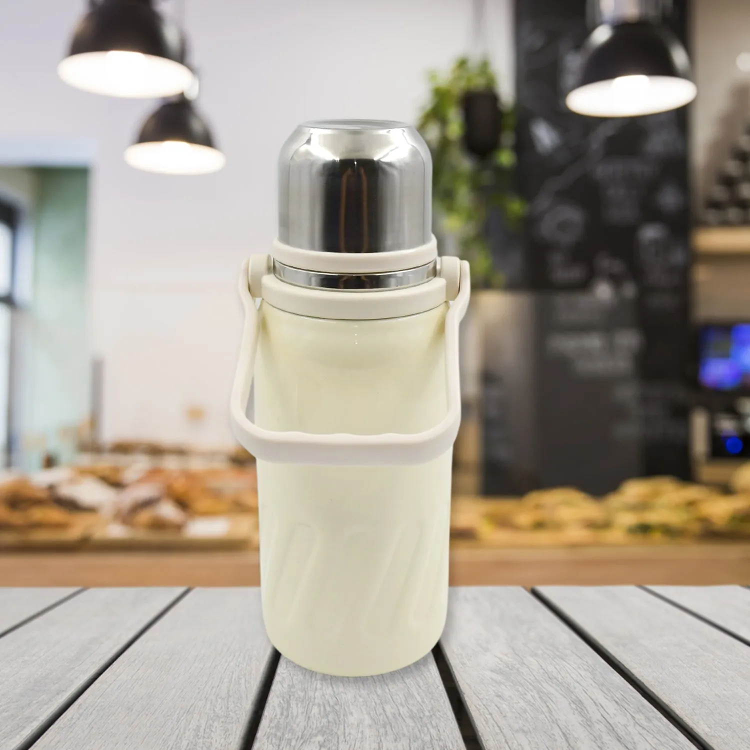 Premium Stainless Steel Water Bottle – 900ml Leak-Proof Flask | Own Hydrate - Buy Online at Alikart