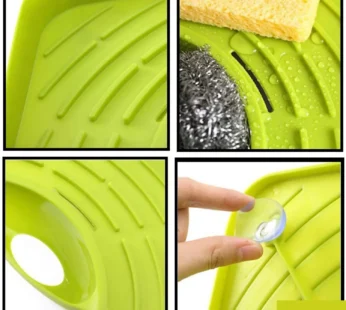 Corner Sink Strainer – Kitchen Waste & Sponge Holder | ShineCrest