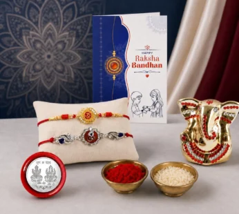 Ganesh Idol Rakhi Gift Combo for Brother – Raksha Bandhan Special