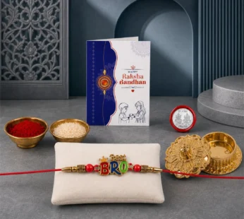 Raksha Bandhan Gift Combo – Pack of 5 with Pooja Kankavati