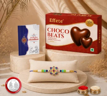 Evil Eye OM Rakhi Combo – Raksha Bandhan Gift Set with 5 Items