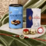 Premium Raksha Bandhan Gift Combo – Om Rakhi with Chocolates Pack of 5 - Buy Online at Alikart