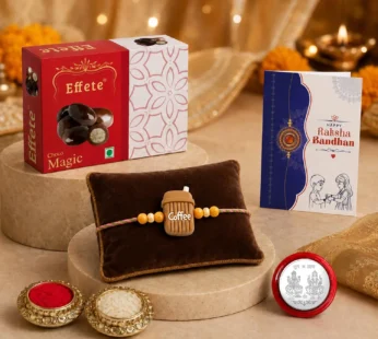 Rakhi with Chocolate for Brother – Coffee Mug Design Combo