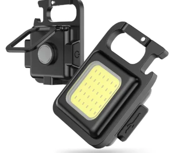 Emergency USB Flash Light, USB Rechargeable LED Light with Bottle Opener, Stand