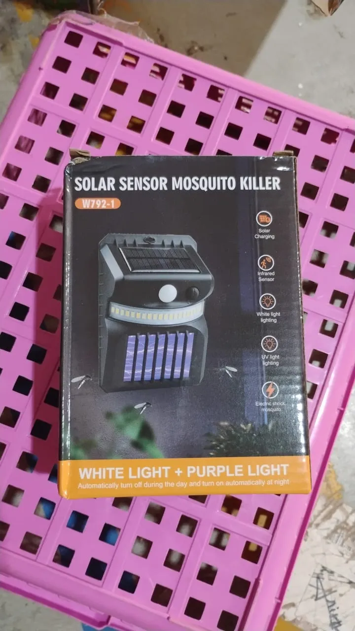 Solar Bug Zapper – 2-in-1 Motion Sensor Light | Garden Vera - Detailed Feature View 9