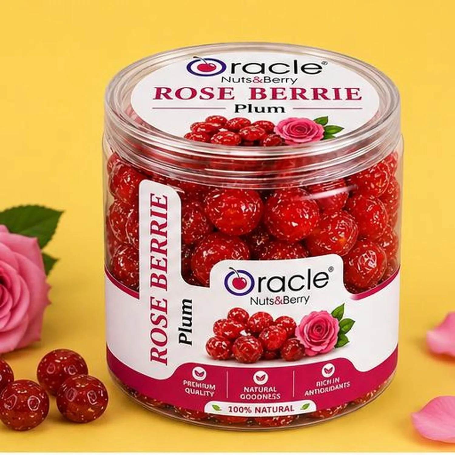 Premium Dried Rose Berry Plums – Fragrant, Chewy & Antioxidant-rich - Buy Online at Alikart