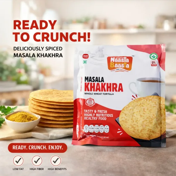 Whole Wheat Khakhra – Tasty, Healthy Snack with High Fiber