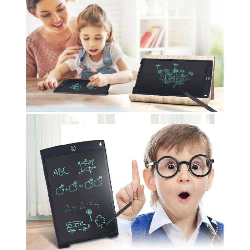 8.5'' LCD Writing Tablet Graphic Drawing Board with Stylus Pen for Kids & Adults (Random color-Pack of 1Pc) - Detailed Feature View 1