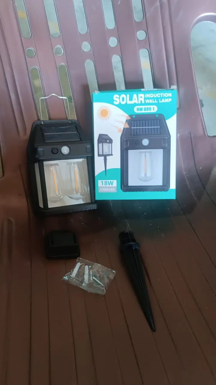 18W Solar Wall Double Light – Motion Sensor & Dual Modes - Detailed Feature View 6