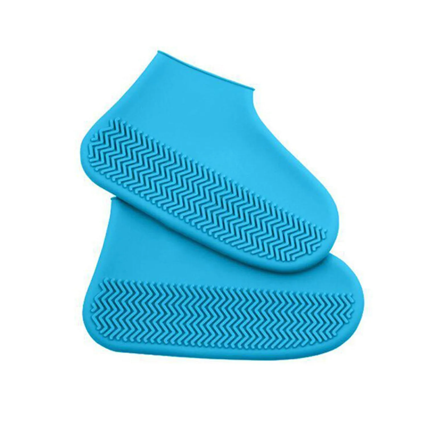 Silicone Rain Boot Covers Non Slip Foldable Protection - Detailed Feature View 3