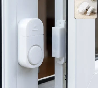 Magnetic Door and Window Security Alarm for Home, Office and Shop Safety (1 Pc)