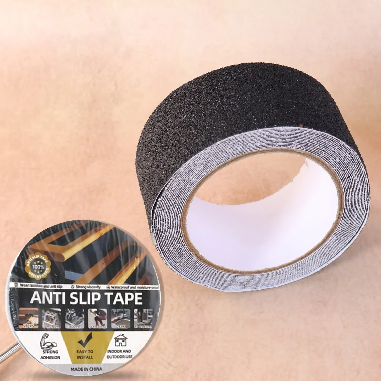 Premium Anti-Slip Safety Grip Tape – Heavy Duty Non-Skid Tape 5 cm x 5 m - Buy Online at Alikart