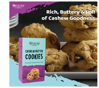 Cashew Butter Cookies – Nutty Crunchy Snack 200g
