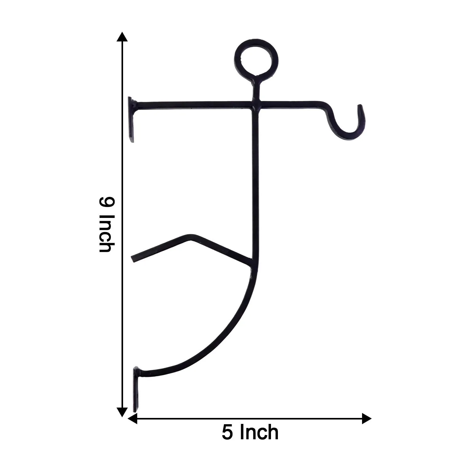 Hanging Man Wall-Mounted Flower Pot Stand – Creative Indoor Outdoor Plant Holder - Detailed Feature View 5