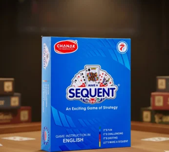 Sequent Strategy Board Game – Family Fun with Cards & Colour Coins