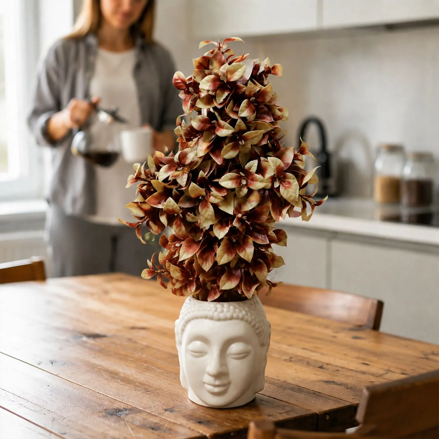 Home Décor for Living Room, Bedroom, Balcony, Ideal Housewarming & Wedding Gift - Detailed Feature View 1