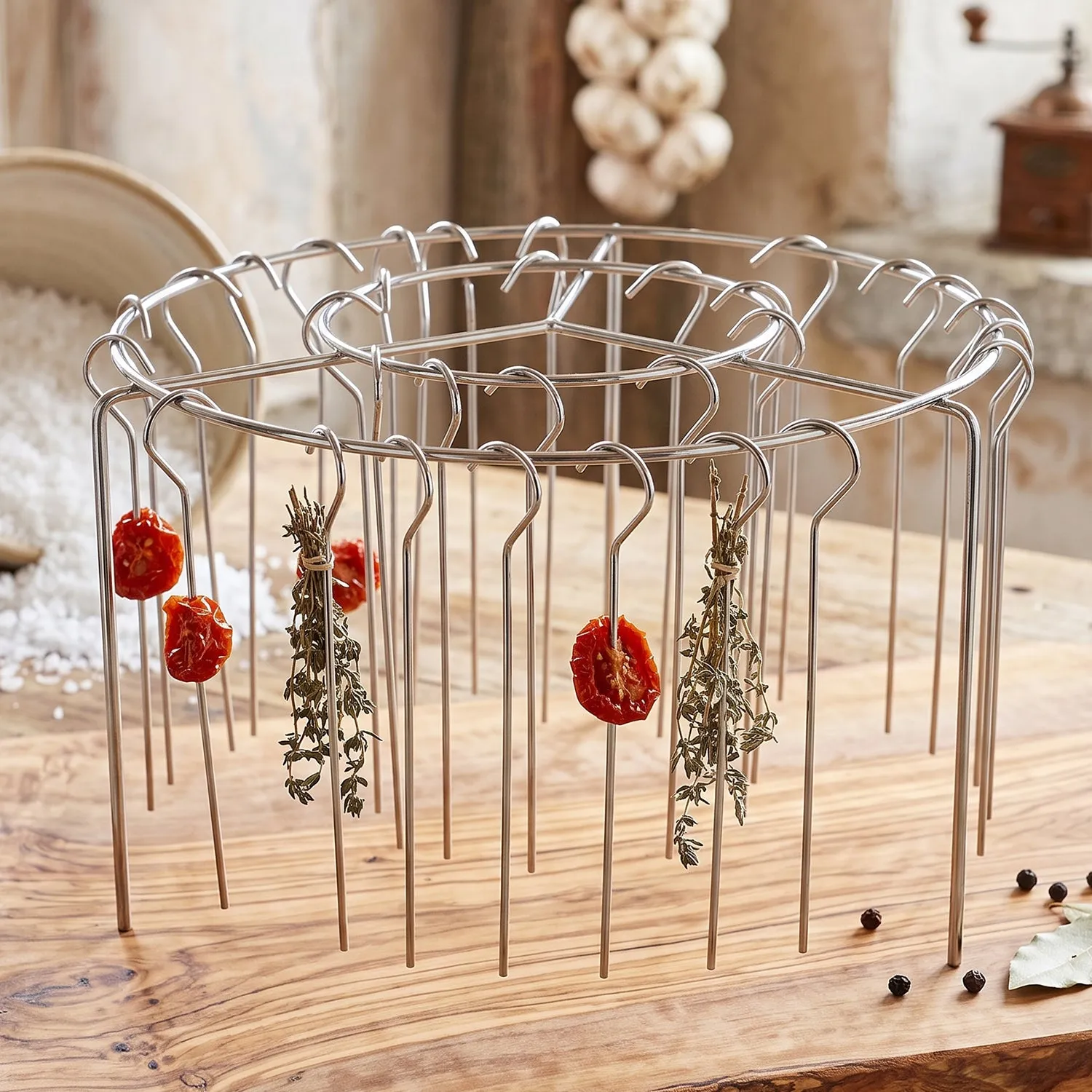 Air Fryer Skewer Stand Stainless Steel BBQ Kebab Rack Holder (1 Set) - Detailed Feature View 6