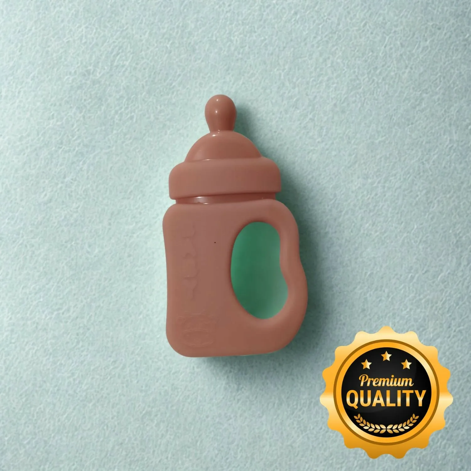 Silicone Baby Teether – Gentle Gum Relief & Grip Development - Detailed Feature View 1