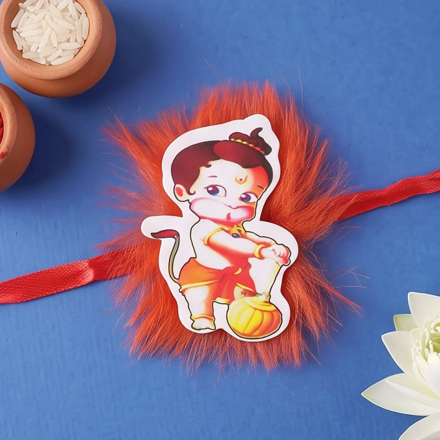 Bal Hanuman Character Kids Rakhi for Raksha Bandhan