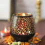 Premium Black + Golden T-Lite Holders - Buy Online at Alikart