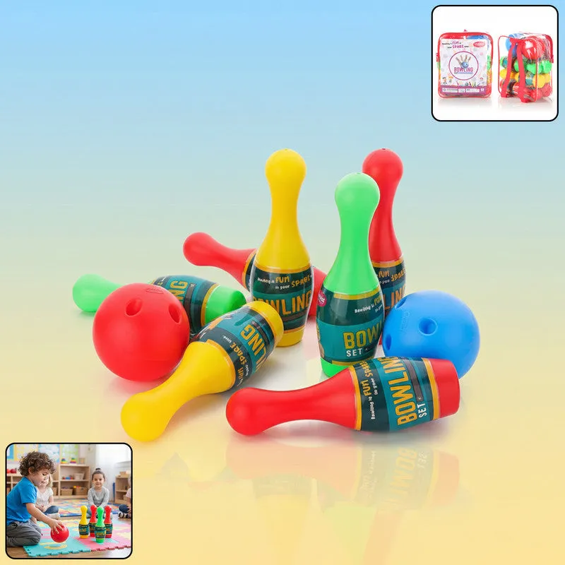 Premium Kids Bowling Play Set – Lightweight Indoor Game with Pins & Balls - Buy Online at Alikart