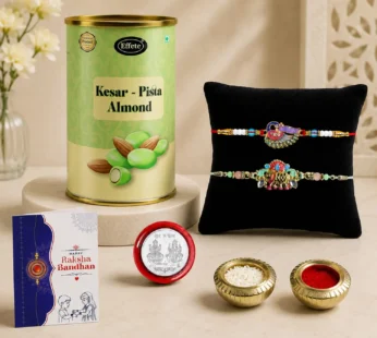 Brother Bonding Rakhi for Brother with Kesar-Pista Almond 96gm, Pack of 6
