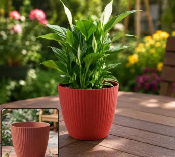 Plastic Flower Pots – Durable Round Planters for Home & Garden | Plant Edge