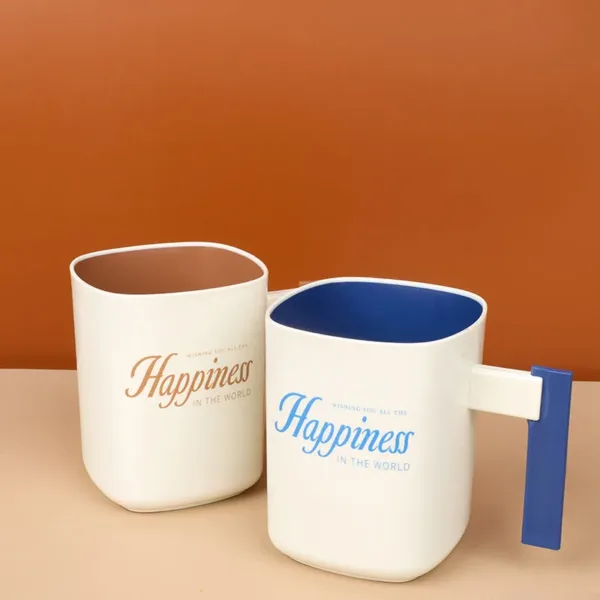 Happiness Coffee Mug – Ceramic Printed Mug for Tea, Coffee & Milk (1 Pc)