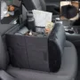 Premium Foldable Car Organizer Box, Front Seat Storage with Fold-Out Armrest Cushion (1 Pc) - Buy Online at Alikart