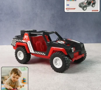 Free-Wheel Racing Jeep Toy Car – Push & Go Adventure Fun