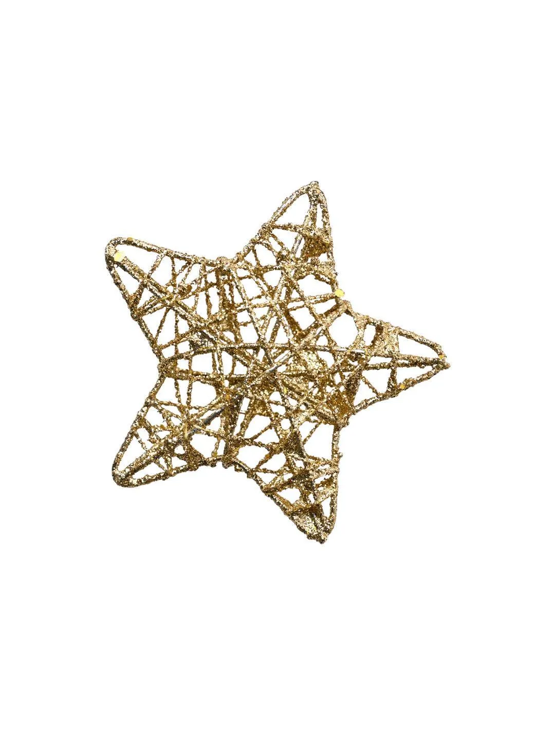 Christmas Decoration (White & Golden, Set Of 6 Pcs) - Detailed Feature View 12