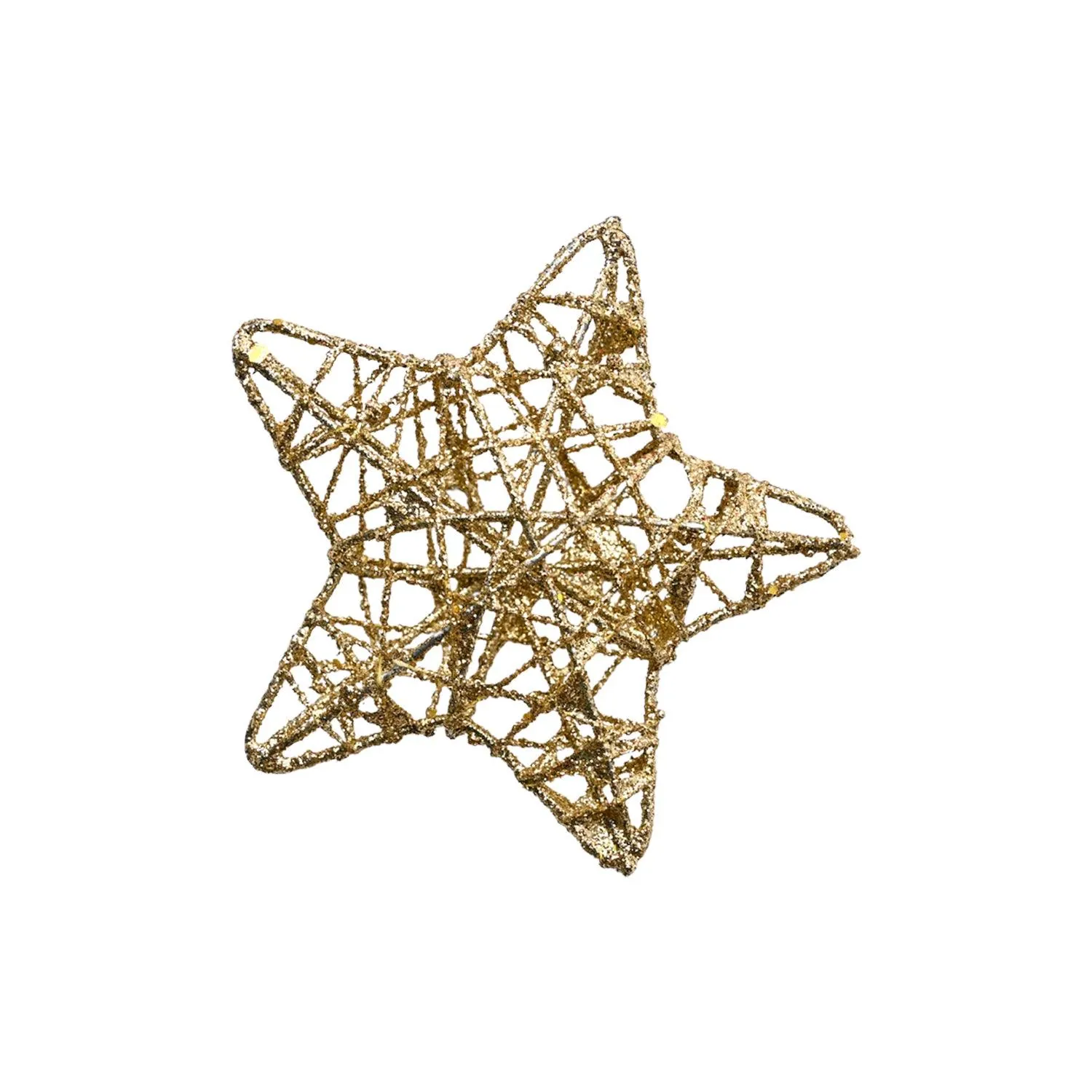 Christmas Decoration (White & Golden, Set Of 6 Pcs) - Detailed Feature View 5