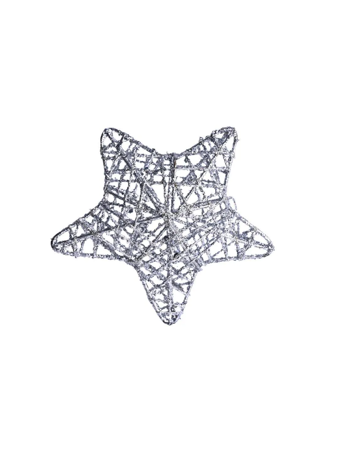 Christmas Decoration (White & Golden, Set Of 6 Pcs) - Detailed Feature View 9