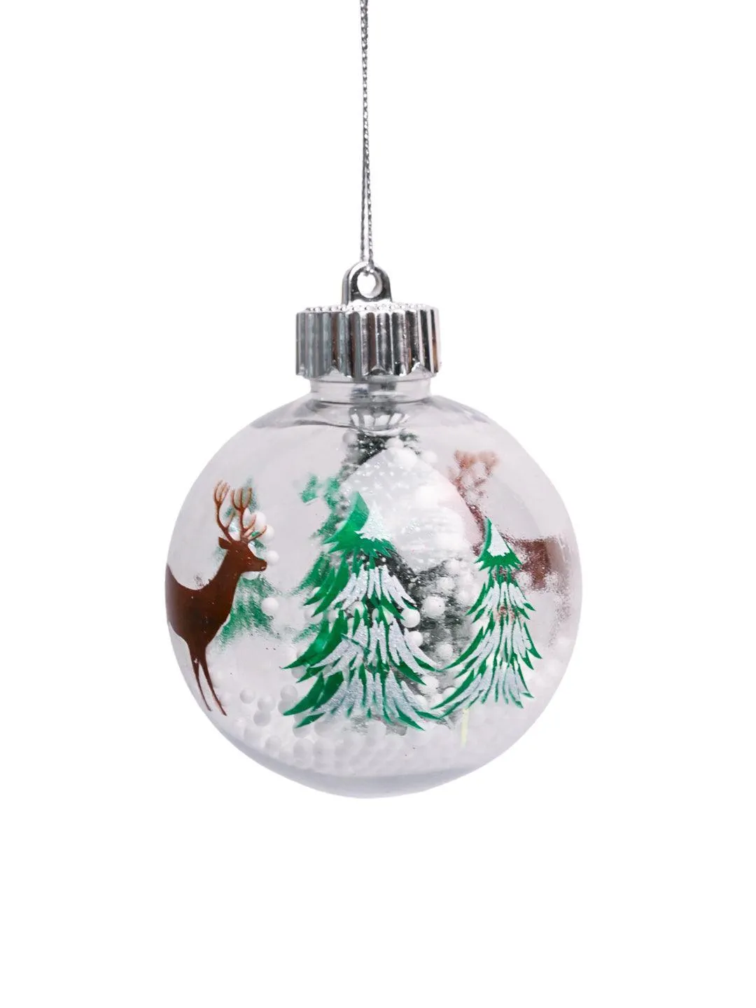Christmas Hanging Balls Set Of 2 Pcs (Assorted) - Detailed Feature View 9