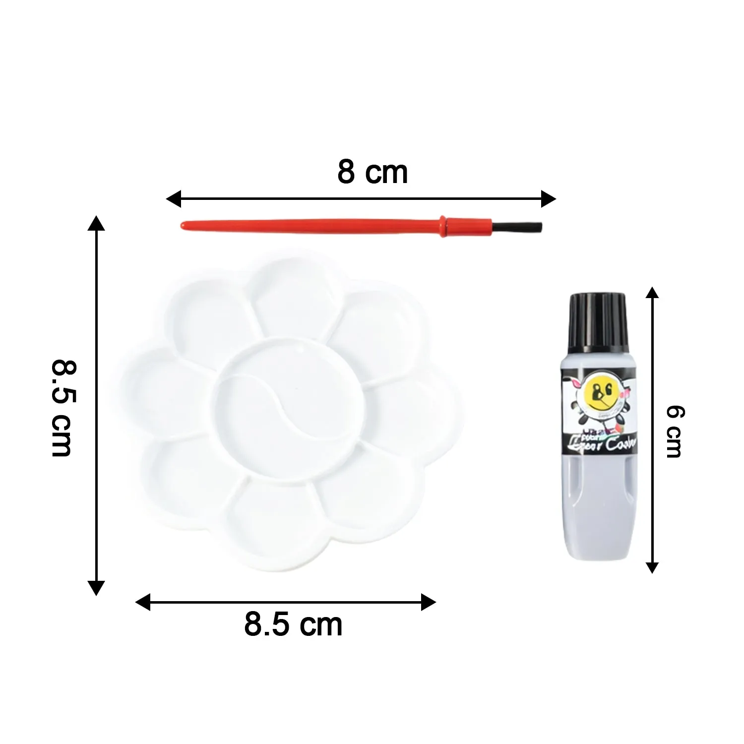 Kids Water Colour Painting Set – Complete Art Kit with Brush & Palette - Detailed Feature View 6
