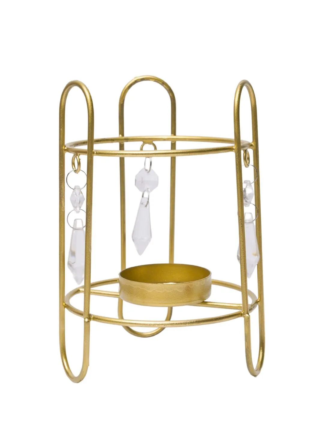 Crystal Hanging T-Lite Holder - Detailed Feature View 3