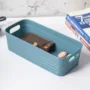 Premium Dark Cyan Multipurpose Storage Basket - Buy Online at Alikart