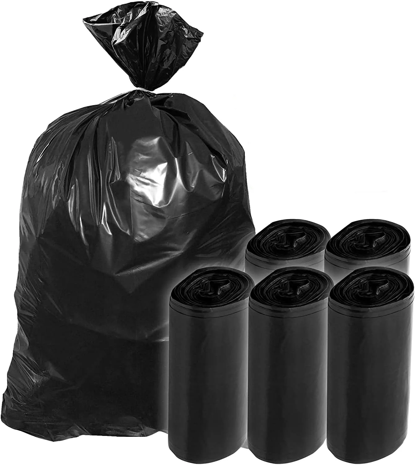 Premium Eco-friendly Trash Bags – Durable 19x21 Inch Pack of 30 - Buy Online at Alikart
