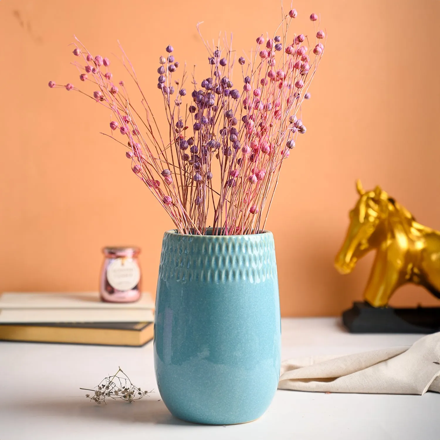 Embossed Vase