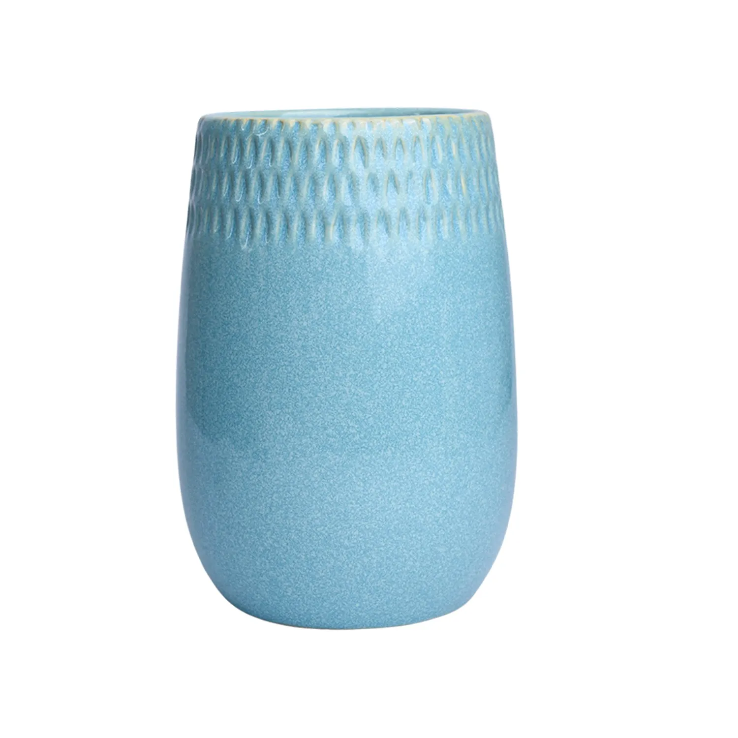 Embossed Vase - Detailed Feature View 1