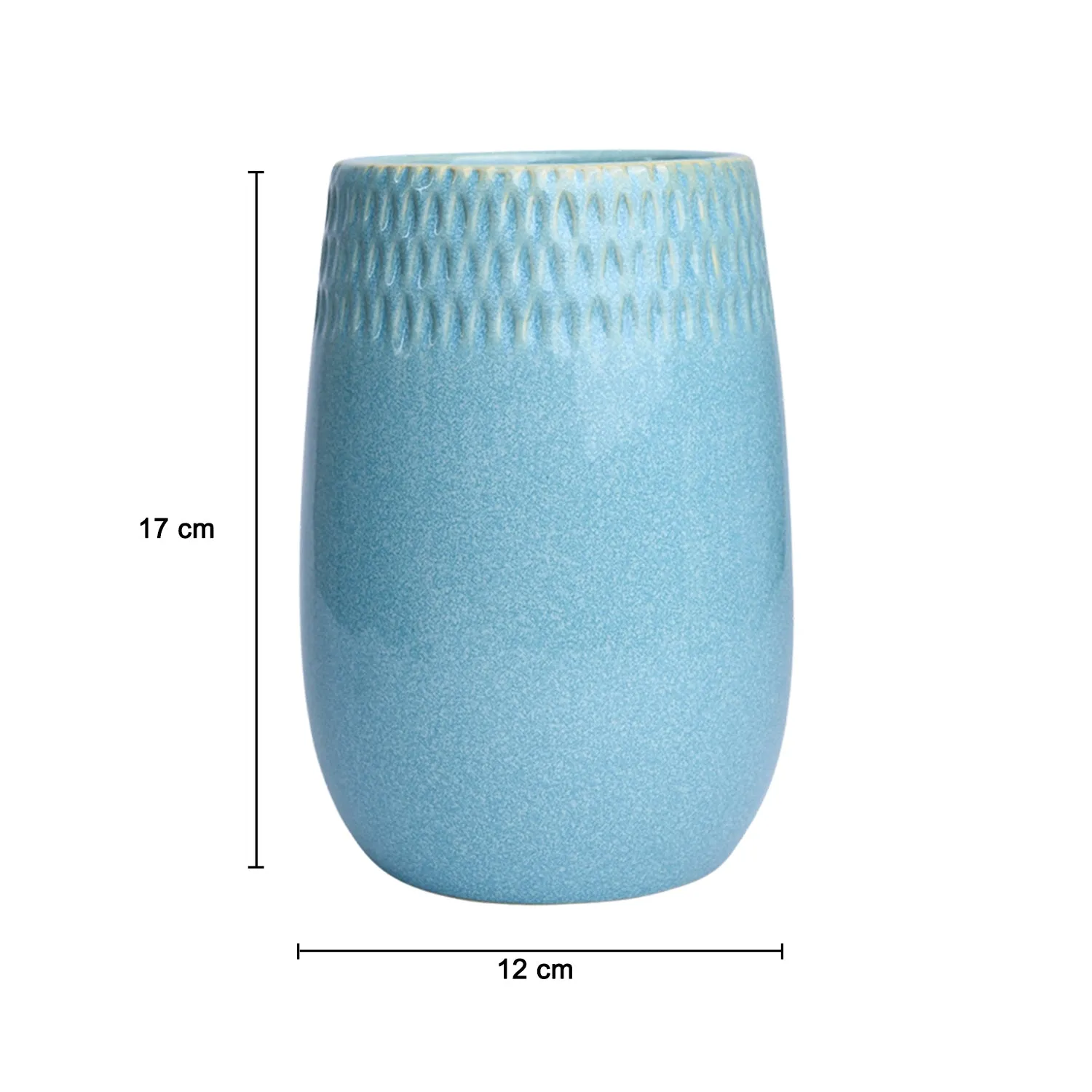 Embossed Vase - Detailed Feature View 4