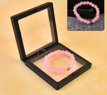 Pink Beaded Bracelet – Elegant Lightweight Jewelry Gift