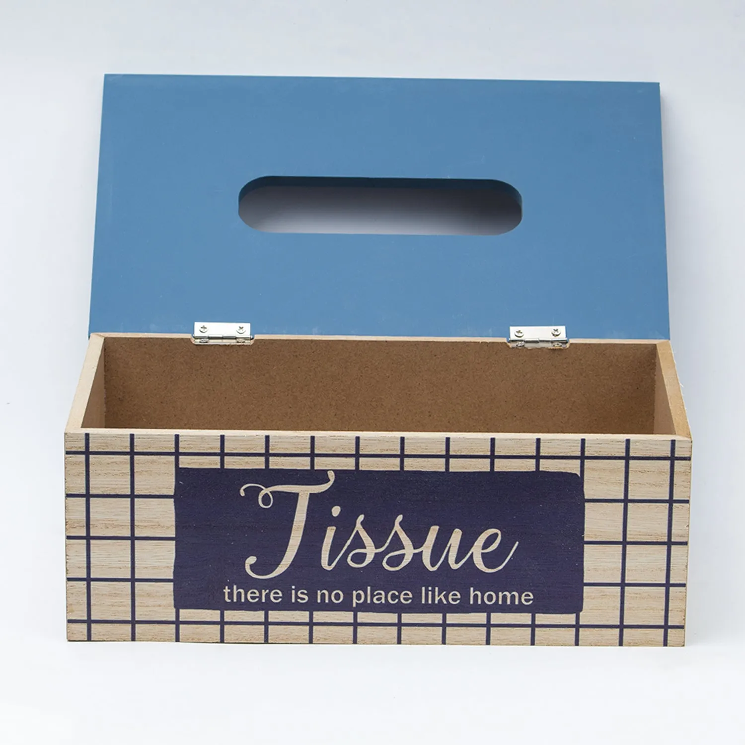 Exquisite Blue Tissue Holder Box For Home - Detailed Feature View 4