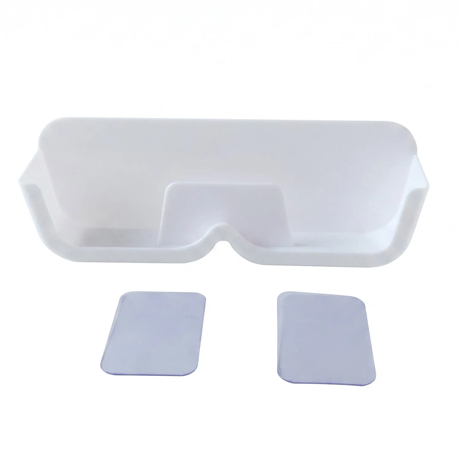 Plastic Sunglasses Holder Stand Wall Mounted Eyewear Rack Adhesive (1 Pc) - Detailed Feature View 4