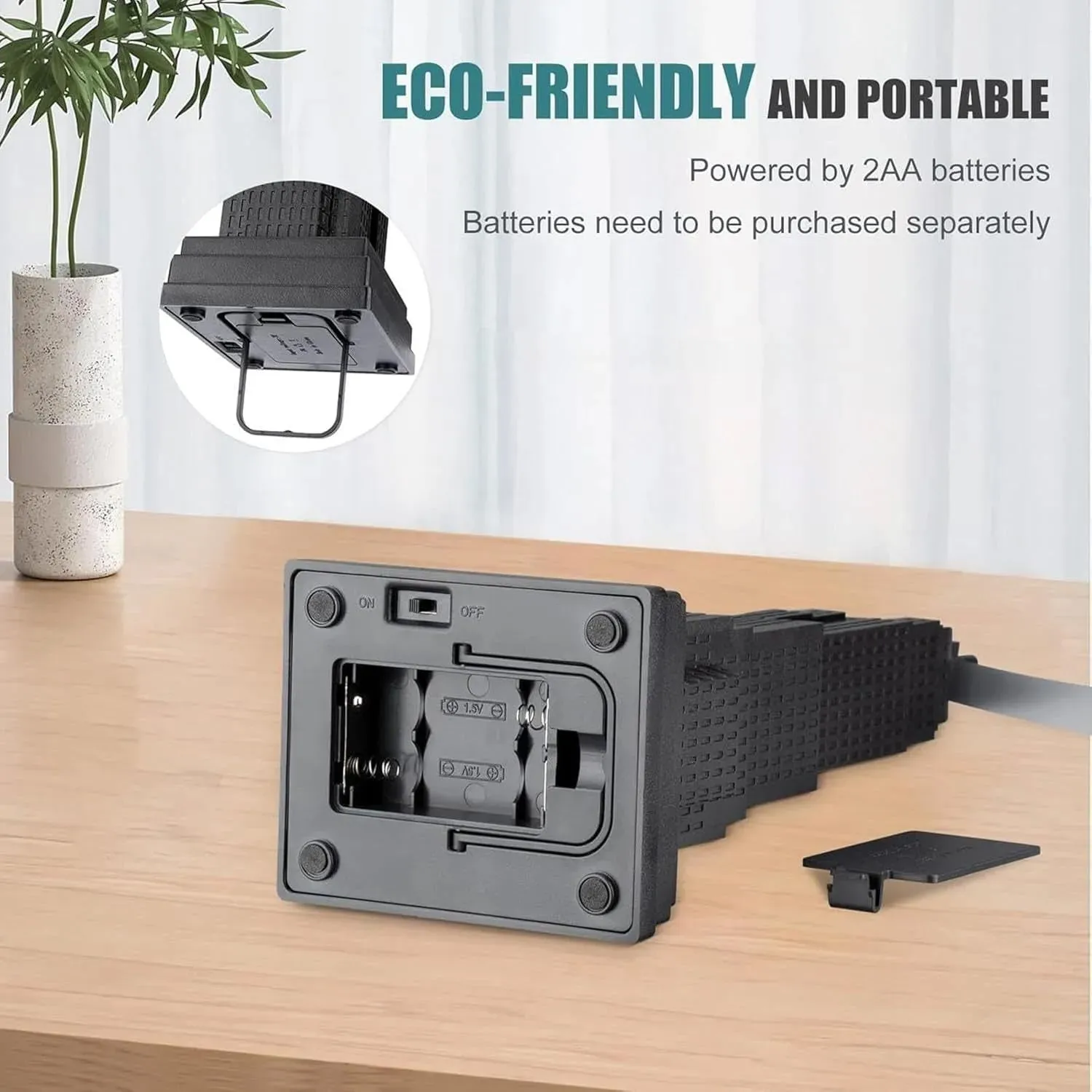 Big Tabletop Fly Repeller Fan Large Tower Design Food Protection (1 Pc) - Detailed Feature View 6