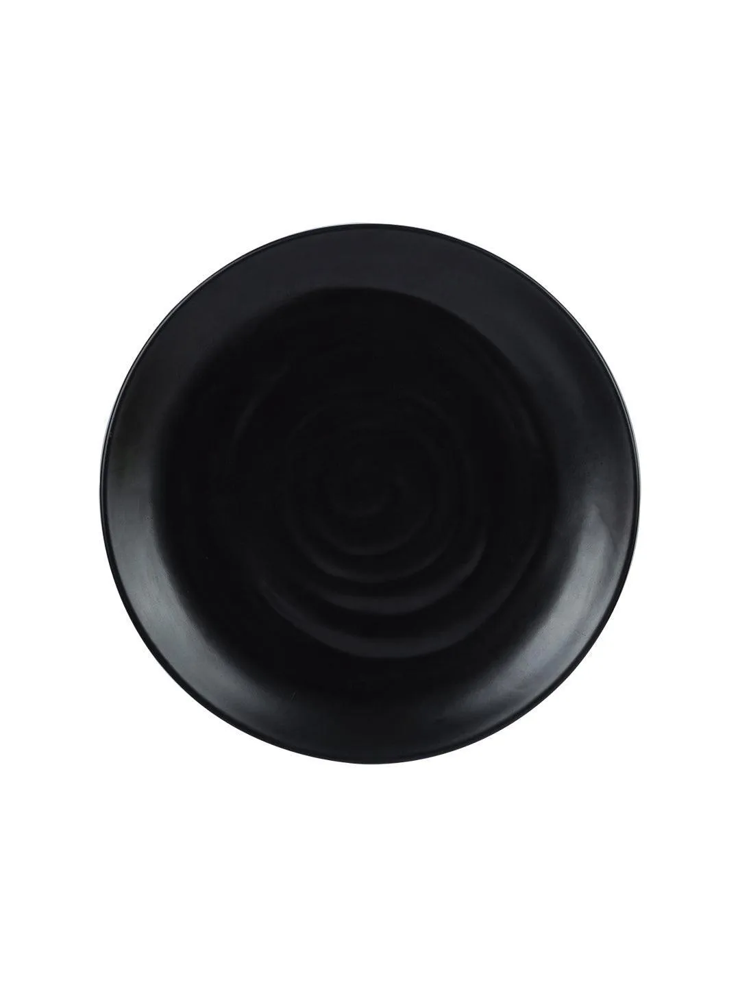 Full Plate (Black Matte Spiral) Set Of 6 - Detailed Feature View 6